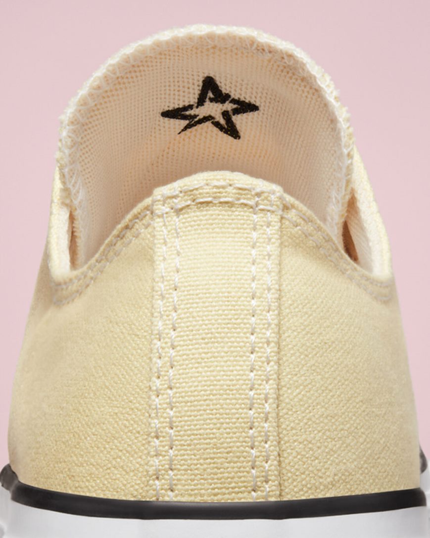 Women's Converse Chuck Taylor All Star Lift Seasonal Color Low Top Platform Shoes Lemon / Black / White | AU 6305ES